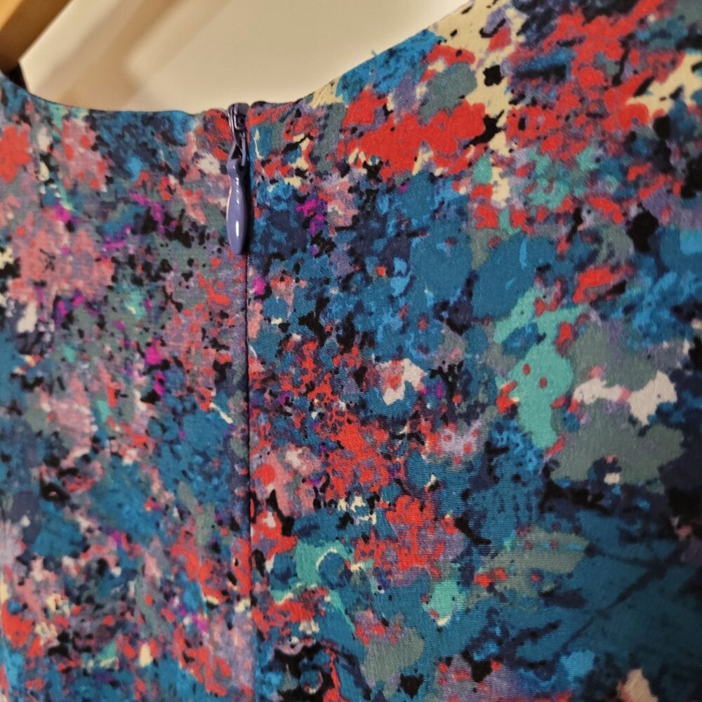 Blue Liberty of London Silk Dress - Picture 7 of 9